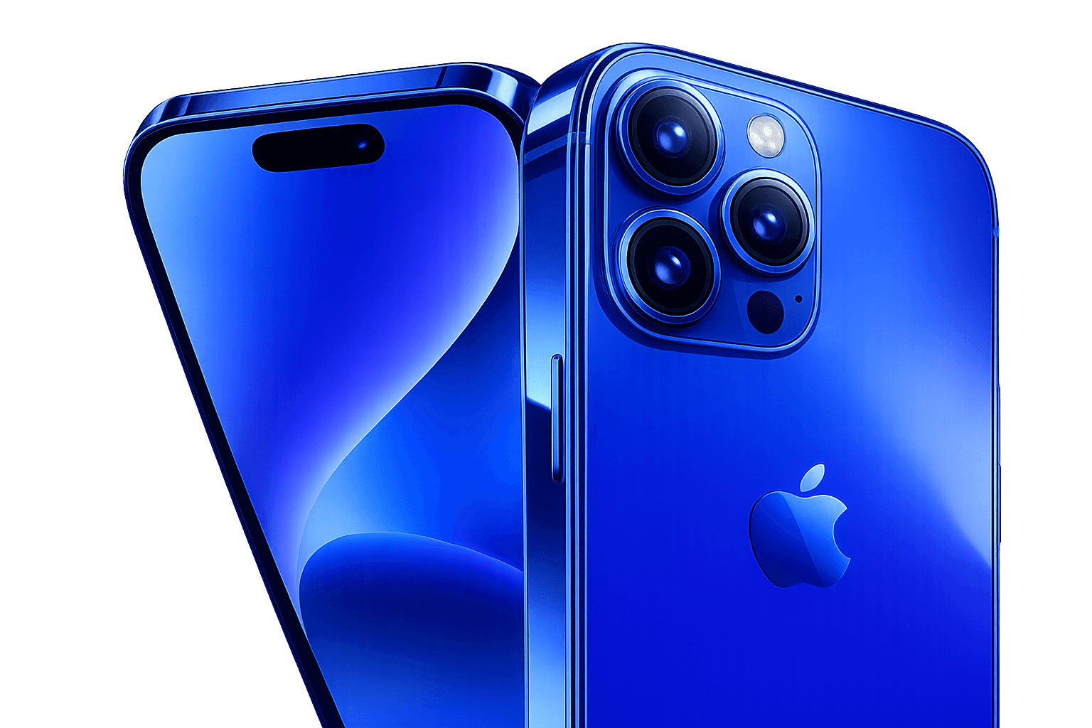 Blue iPhone repair hero visual